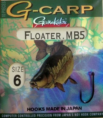Крючок Gamakatsu Floater MB5 6