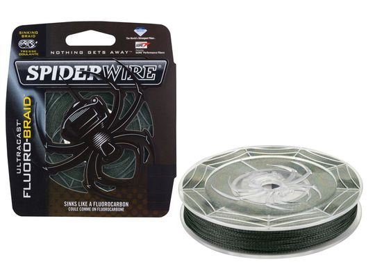 Шнур Spider Wire Ultracast Fluorobraid New 0,12mm 110m