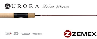 Спінінг ZEMEX AURORA trout series 622UL 1,88 m 03-5g