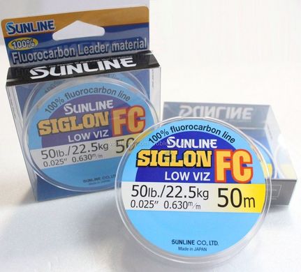 Леска Sunline Siglon FC 0.38mm 50m 20lb