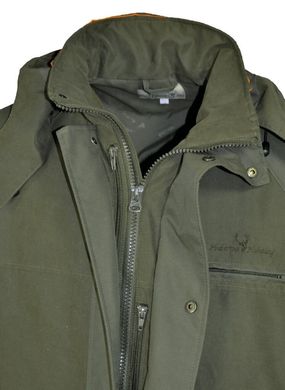 Куртка Hubertus® мисливська демісезонна функціональна мембранна оливкова Miporex® р. 50
