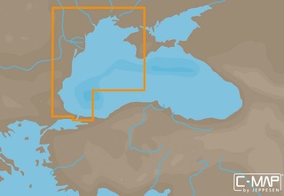 Карта С-МАР MAX-N EM-N120 - Західна частина Чорного моря