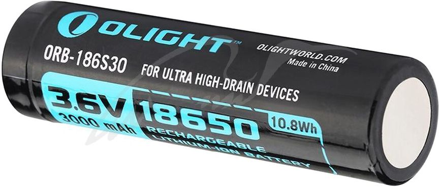 Акумуляторна батарея Olight 18650 HDС (15А) 3000mAh