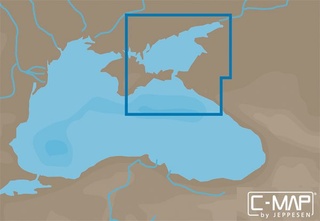 Карта С-МАР MAX-N EM-N121 - Азовське море, східна частина Чорного моря