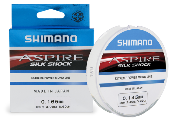 Волосінь Shimano Aspire Silk Shock 0,16mm 50m