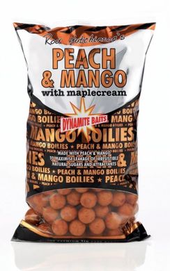Бойлы Dynamite Baits Peach and Mango 15mm 1kg
