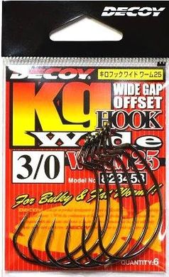 Гачок Decoy Hook Wide Worm 25 3/0