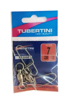 Застібки Tubertini TB-3806 220lb 2pcs №7