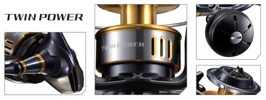 Катушка Shimano Twin Power 4000 SW-B XG