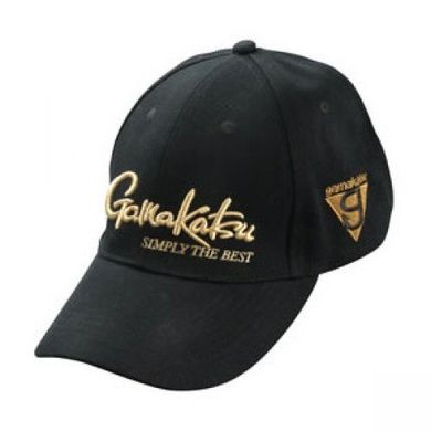 Кепка Gamakatsu CAP BK/Gold