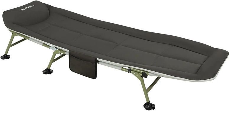 Розкладачка X-Fish Camp Bed+ 190х64х30cm Grey