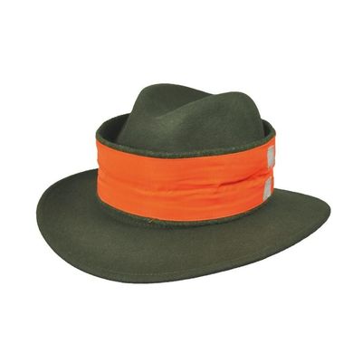 Шляпа SKOGEN® мисливський вовняний з двосторонньою стрічкою оливковий р. 58