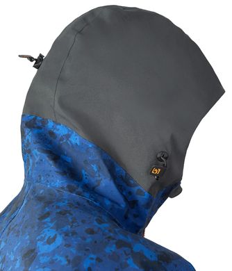 Комплект чоловічий риболовний демісезонний Aquaguard ДОЩОВИК (куртка+штани) - синій/сірий -M-176-1822