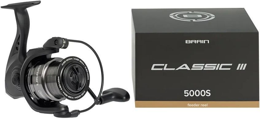 Котушка Brain Classic III Feeder 5000S 4+1BB 4.9:1