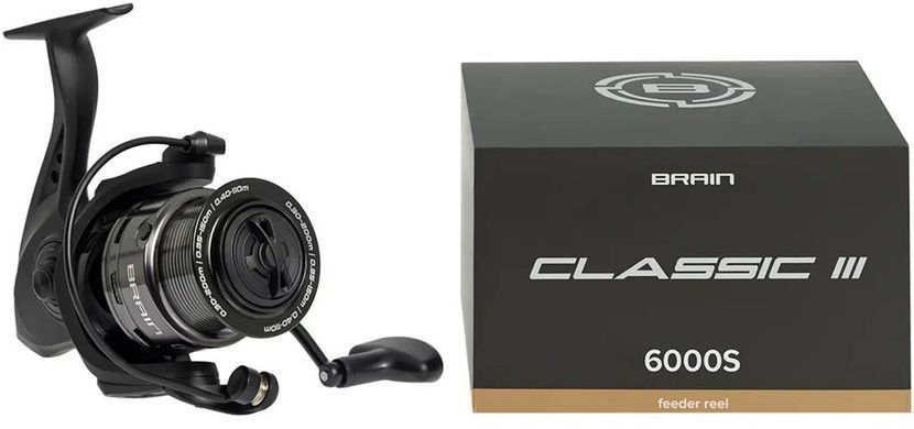 Котушка Brain Classic III Feeder 6000S 4+1BB 4.9:1