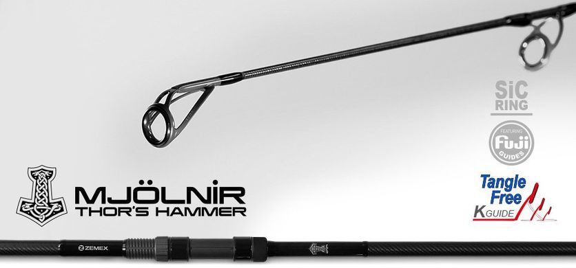 Карповое удилище Zemex Mjolnir Thor’s Hammer 13 ft 3.5 lb