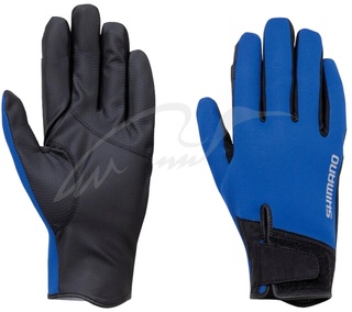 Рукавички Shimano Pearl Fit 3 Cover Gloves L blue