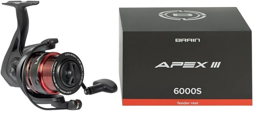 Котушка Brain Apex III Feeder 6000S 5+1BB 4.9:1
