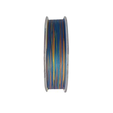 Шнур Yamatoyo PE Jigging 8 300 м, Multicolor #3, 0,29 мм