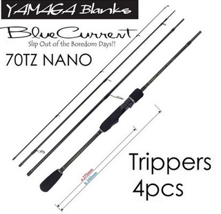 Спиннинг Yamaga Blanks Blue Current 70/TZ Nano Trippers