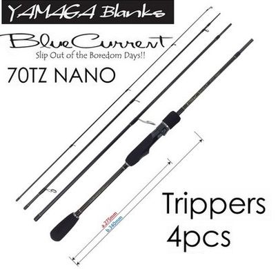 Спінінг Yamaga Blanks Blue Current 70/TZ Nano Trippers