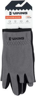 Рукавички Viking Fishing Ice Master Gloves L (fleece) ц:grey-graphite