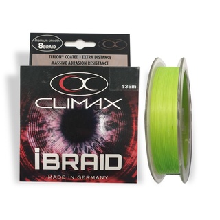 Шнур CLIMAX iBraid 8 chartreuse 135m 0,08mm 6,0kg