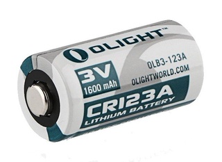 Батарея литиевая Olight CR123A 3.0v 1600mAh