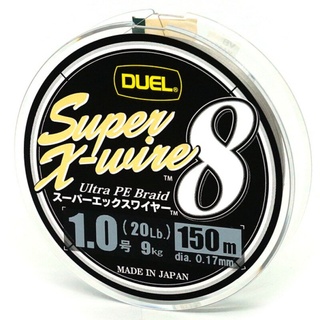 Шнур Duel Super X-Wire 8 150м 0.17мм 9кг Silver #1