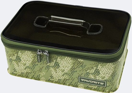 Коробка Favorite Eva Tackle Box TCLB-L 335x205x130mm Khaki