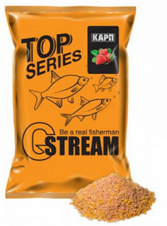 Прикормка G.STREAM TOP Series КАРП (полуниця)
