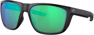 Окуляри Costa Del Mar Ferg Matte Black Green Mirror 580G