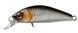 Воблер Jackall Chubby Minnow 35SP 35mm 2.3g HL Silver&Black