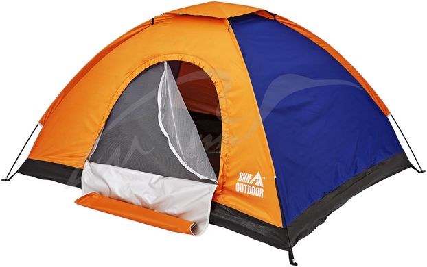 Палатка Skif Outdoor Adventure I. Orange-Blue Размер 200x150 см.