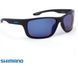 Окуляри Shimano Antares Matte Black + Blue Mirror