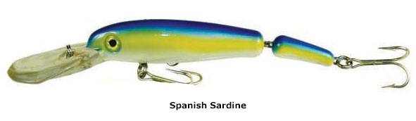 Воблер Mann's Jointed Stretch 25+ spanish sardine