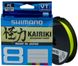 Шнур Shimano Kairiki 8 PE (Yellow) 150m 0.19mm 12.0kg