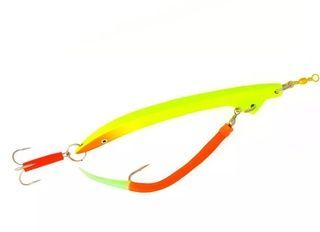 Пількер Fladen Banana pilk w Rubber Mac 200g Red/Yellow