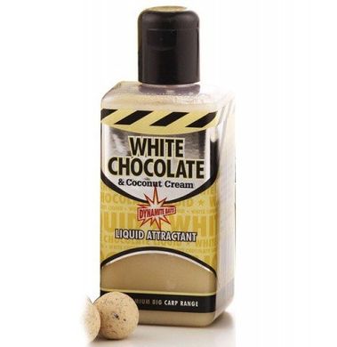Аттрактант Dynamite Baits White Chocolate & Coconut Cream Liquid Attractant 250ml