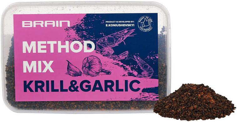 Метод Мікс Brain Krill & Garlic (криль+часник) 400g