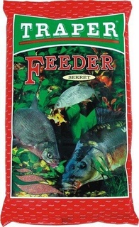 Прикормка Traper Feeder Sekret czerwony (Фідер червоний): 1 кг