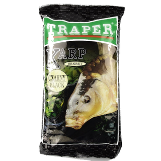 Прикормка Traper Karp Sekret czarny (Карп чорний): 1 кг