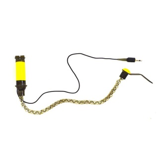 Свингер Fishing ROI Bite Indicator на цепочке с подключением желтый