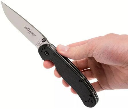 Ніж Ontario Knife RAT I AUS-8 Black