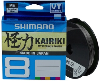 Шнур Shimano Kairiki 8 PE (Steel Gray) 300m 0.28mm 29.3kg