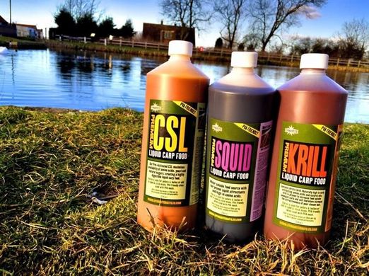 Атрактант Dynamite Baits Premium Liquid Carp Food Krill