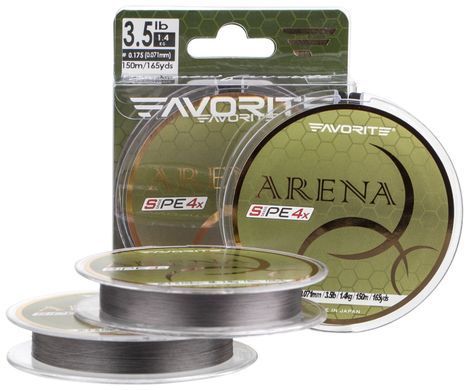 Шнур Favorite Arena PE 150 m 0.175 3.5lb
