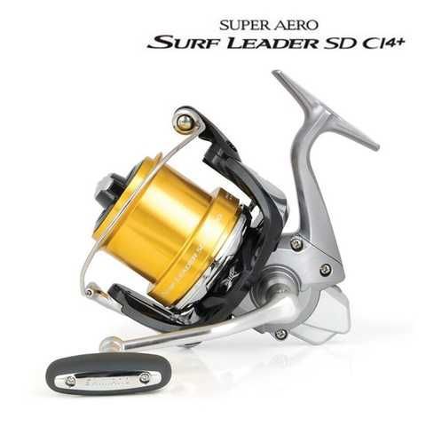 Купить морскую катушку Shimano Super Aero Surf Leader CI4+ 35 в