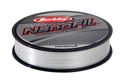 Купить шнур Berkley NanoFil Clear 0,02mm 50m по выгодной цене