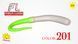 Силиконовая приманка FreshLures FlipWorm (сыр) 3.1" #201